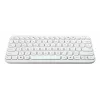 Tastiera Bluetooth senza fili ASUS KW100 Marshmallow – layout 75%, QWERTZ, switch a forbice, bianco