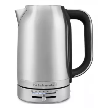 KitchenAid 5KEK1701ESX bollitore 1,7 l 2400 W nero, acciaio inox
