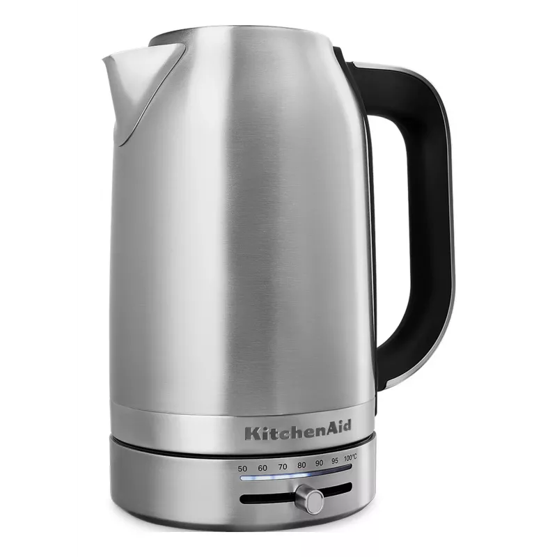 KitchenAid 5KEK1701ESX bollitore 1,7 l 2400 W nero, acciaio inox