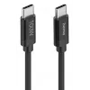 Hama Fabric cavo USB USB 2.0 1,5 m USB C nero