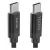Hama Fabric cavo USB USB 2.0 3 m USB C nero