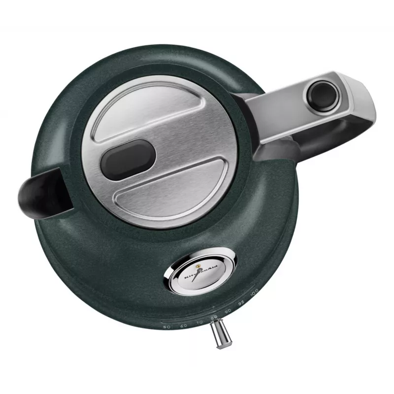 KitchenAid Artisan 5KEK1522EPP bollitore elettrico, 1,5 L, 2400 W, Pebbled Palm (Petrol)