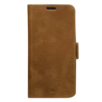 Custodia a libro per cellulare dbramante1928 Copenhagen slim per Samsung Galaxy S22, schermo 6,1 pollici, Tan, supporto da tavolo