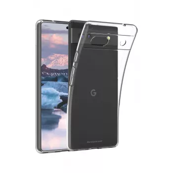 Custodia cover dbramante1928 Greenland per Google Pixel 6a, plastica riciclata, trasparente, per schermi 15,5 cm (6,1 pollici)
