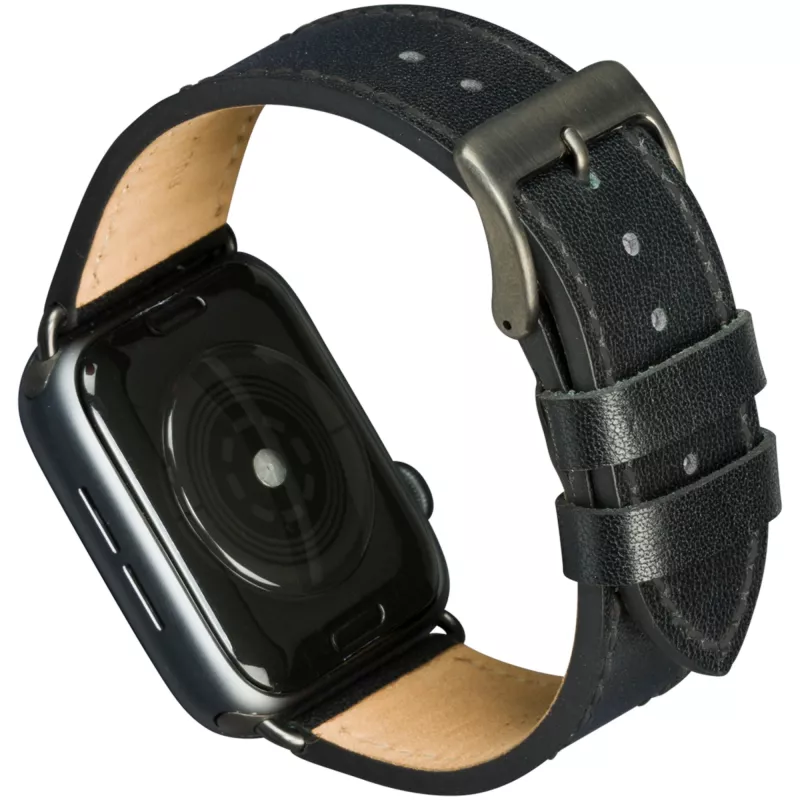 dbramante1928 Copenhagen - cinturino per orologio 44mm - nero/Space Grey