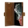 Custodia a libro dbramante1928 Copenhagen slim per Samsung Galaxy S22 Ultra, schermo 6,8 pollici, Tan
