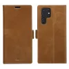 Custodia a libro dbramante1928 Copenhagen slim per Samsung Galaxy S22 Ultra, schermo 6,8 pollici, Tan