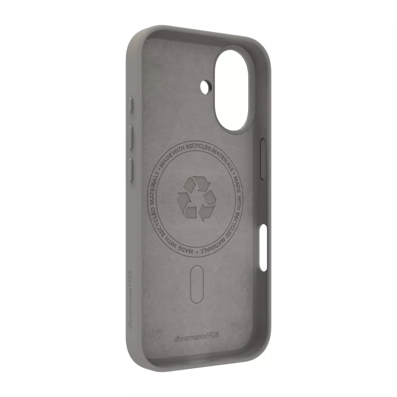 Custodia per cellulare dbramante1928 Roskilde MS ICON per Apple iPhone 17, grigio, monocromatico