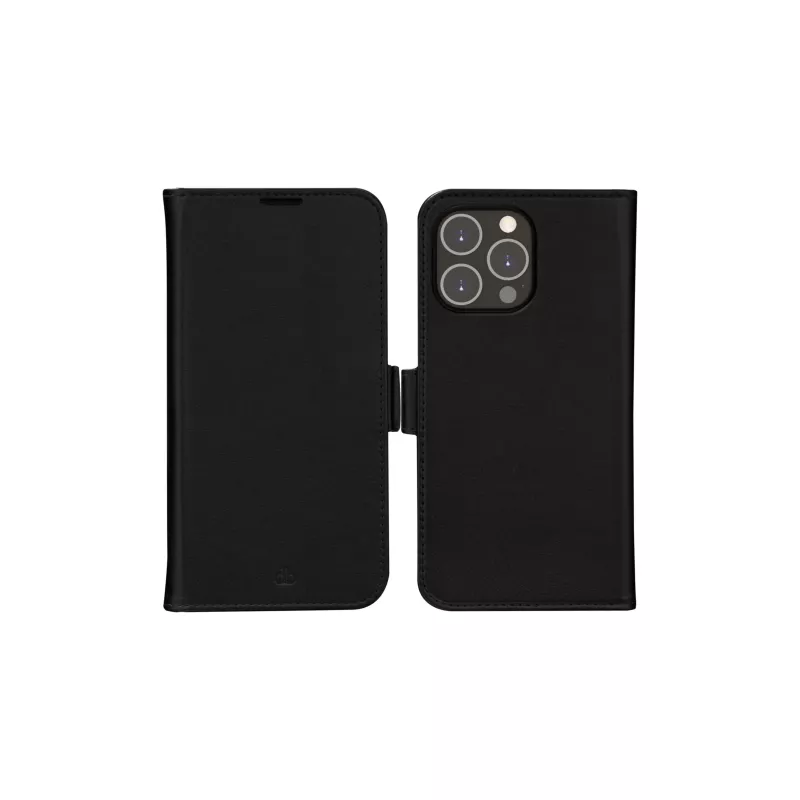 Custodia a libro dbramante1928 iPhone 14 Pro Max nero 3 vani per carte