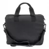 Manhattan London borsa per laptop 12,5 pollici, top-loader, nero, LOW COST, scomparto accessori, tracolla (rimovibile), borsa per notebook, tre anni di garanzia