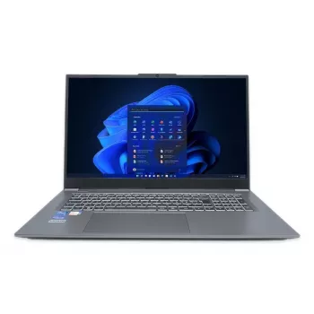 TERRA MOBILE 1717R Intel® Core™ i7 i7-1355U laptop 43,9 cm (17,3 pollici) Full HD 16 GB DDR4-SDRAM 1 TB SSD Wi-Fi 6 (802.11ax) Windows 11 Pro tedesco grigio