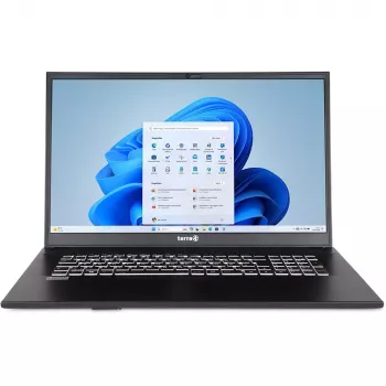 TERRA MOBILE 1716R Intel® Core™ i3 i3-1315U laptop 43,9 cm (17,3 pollici) Full HD 8 GB DDR4-SDRAM 500 GB SSD Wi-Fi 6 (802.11ax) Windows 11 Home tedesco grigio