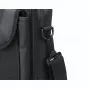 Manhattan Cambridge borsa per laptop 14,1 pollici, design clamshell, nero, KOSTENGÜNSTIG, scomparto accessori, scomparto documenti sul retro, tracolla (rimovibile), equivalente a Targus CN313/CN414EU, borsa per notebook, tre anni di garanzia
