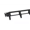 Equip pannello di gestione cavi per montaggio rack 19 pollici, nero