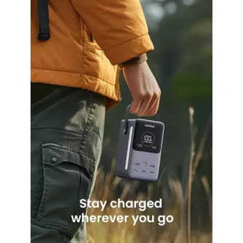 Ugreen Nexode powerbank 48000 mAh litio grigio