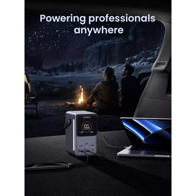 Ugreen Nexode powerbank 48000 mAh litio grigio