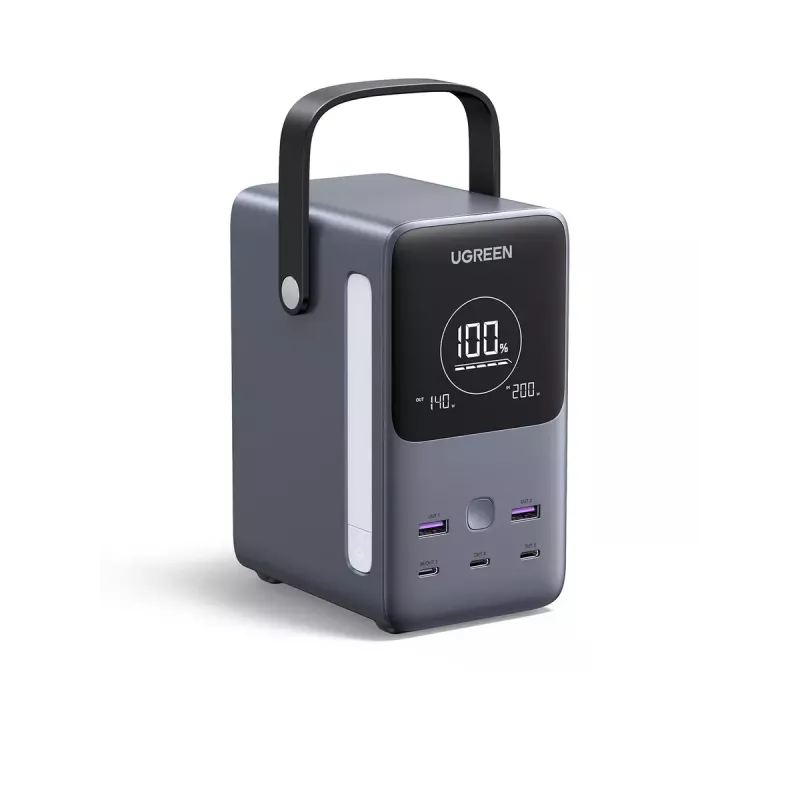 Ugreen Nexode powerbank 48000 mAh litio grigio