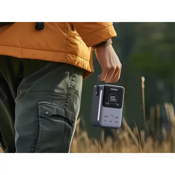 Ugreen Nexode powerbank 48000 mAh litio grigio