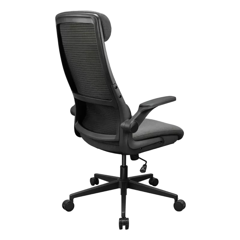 Sedia da ufficio/gaming Cougar Stryder — seduta e schienale in tessuto, grigio, ingombro 710 × 675 mm, altezza min. 115 cm