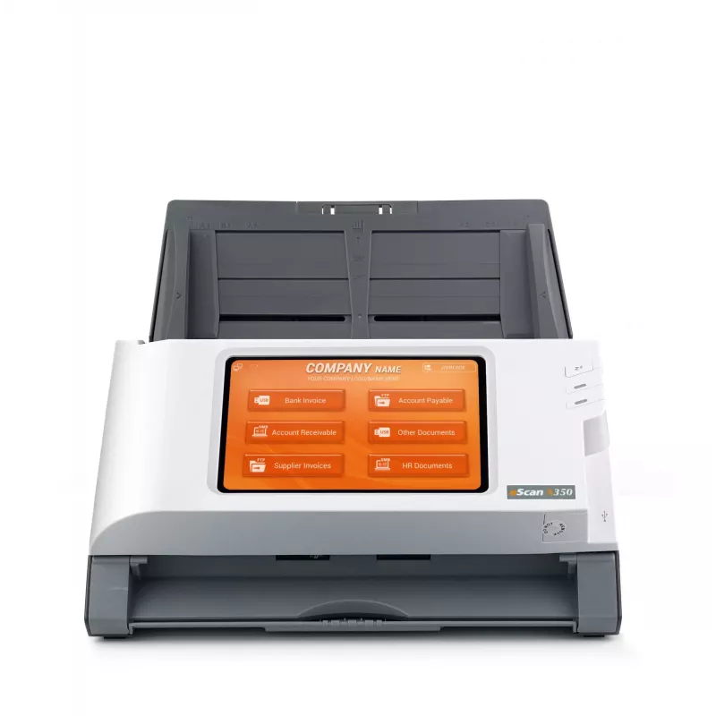Plustek eScan A350 Enterprise ADF + scanner con alimentazione manuale 600 x 600 DPI A4 nero, bianco