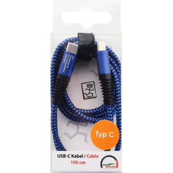 Cavo USB 2GO 797194 USB 3.2 Gen 1 1 m USB C blu