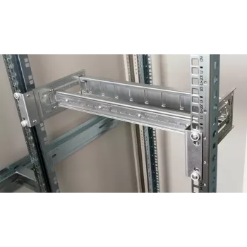 Guida per rack EQUIP EZR-DIN-3 — 19 pollici (48,3 cm) 3HE DIN, RAL7035 grigio, larghezza 485 mm, profondità 150 mm