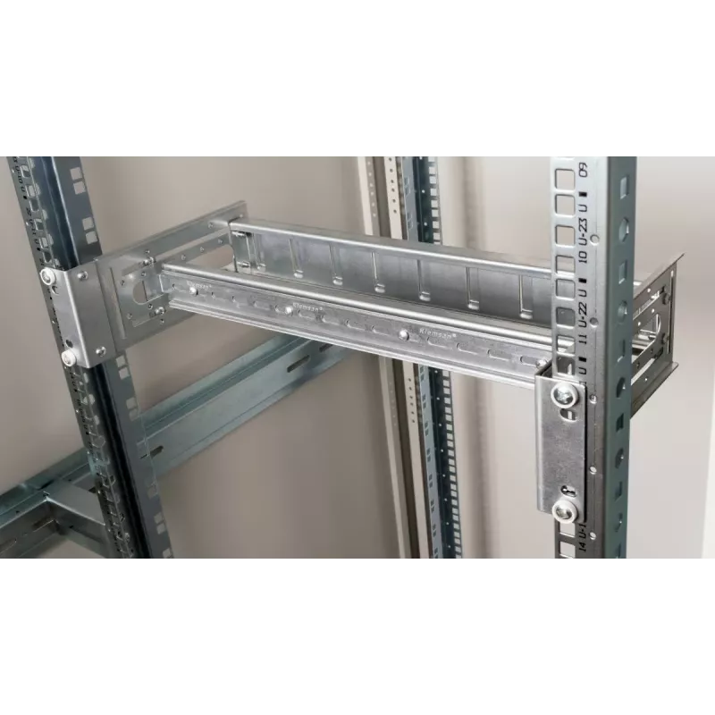 Guida per rack EQUIP EZR-DIN-3 — 19 pollici (48,3 cm) 3HE DIN, RAL7035 grigio, larghezza 485 mm, profondità 150 mm