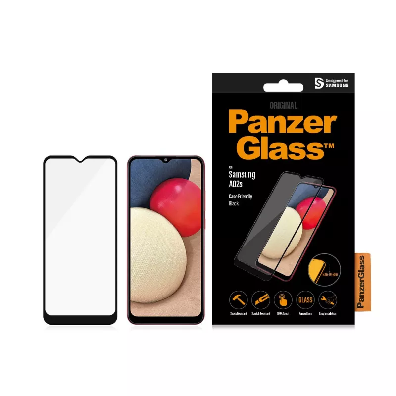 Vetro protettivo per schermo PanzerGlass Samsung Galaxy A02s