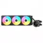 Dissipatore liquido CPU all-in-one Cougar Poseidon Vistek 360, ARGB, ventole da 120 mm, 700–2500 RPM, nero