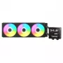 Dissipatore liquido CPU all-in-one Cougar Poseidon Vistek Pro 360, ARGB, ventole da 120 mm, nero, supporto multi-socket