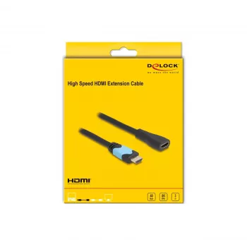Cavo di prolunga HDMI High Speed DeLOCK 48 Gbit/s 8K 60 Hz 3 m