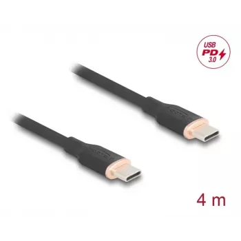 Cavo DeLOCK USB 2.0 4m USB-C nero 81240