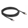 Cavo DeLOCK USB 2.0 4m USB-C nero 81240
