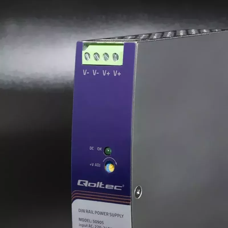 Alimentatore industriale per guida DIN QOLTEC 50905