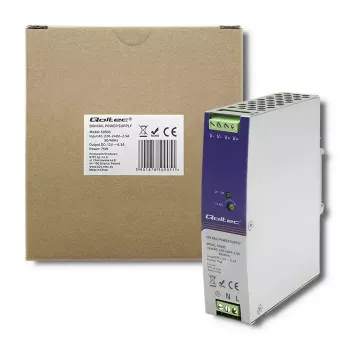Alimentatore industriale per guida DIN QOLTEC 50905