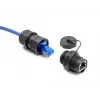 Giunto RJ45 Cat.6A DeLOCK con tappo di protezione IP67 antipolvere e impermeabile