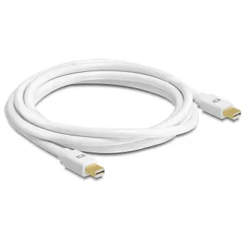 Cavo Mini DisplayPort - Mini DisplayPort DeLOCK 83471 0,5 m bianco