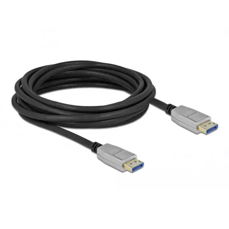 Cavo DisplayPort DeLOCK 10K 60 Hz 54 Gbit/s case in metallo 2 m