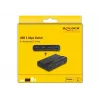 Switch USB Delock 4 x dispositivo 2 x host 5 Gbit/s nero