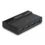 Switch USB Delock 4 x dispositivo 2 x host 5 Gbit/s nero