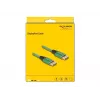 Cavo DisplayPort DeLOCK 16K 60 Hz 1 m verde metallo
