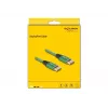Cavo DisplayPort DeLOCK 16K 60 Hz 2 m verde metallo