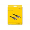 Cavo DisplayPort DeLOCK 8K 60 Hz 2 m viola metallo