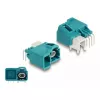 Connettore maschio singolo Powerpin HDMTD DeLOCK angolare per PCB 90° connettore femmina