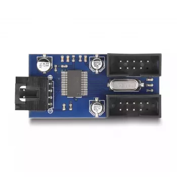 DeLOCK hub USB 2.0 con pin header 2 porte nero blu