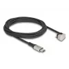 Cavo dati e ricarica DeLOCK USB Type-C su Lightning 180° angolare 2 m MFi