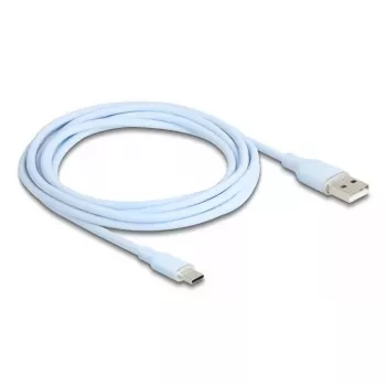 Cavo USB DeLOCK USB 2.0 2,5 m USB A USB C blu