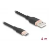 Cavo USB DeLOCK USB 2.0 4 m USB A USB C nero 81228