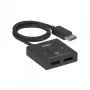 Switch DisplayPort 2 in 1 bidirezionale CLUB3D CSV-1009 — 2 uscite DisplayPort, 8K@60Hz, nero