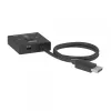 Switch DisplayPort 2 in 1 bidirezionale CLUB3D CSV-1009 — 2 uscite DisplayPort, 8K@60Hz, nero